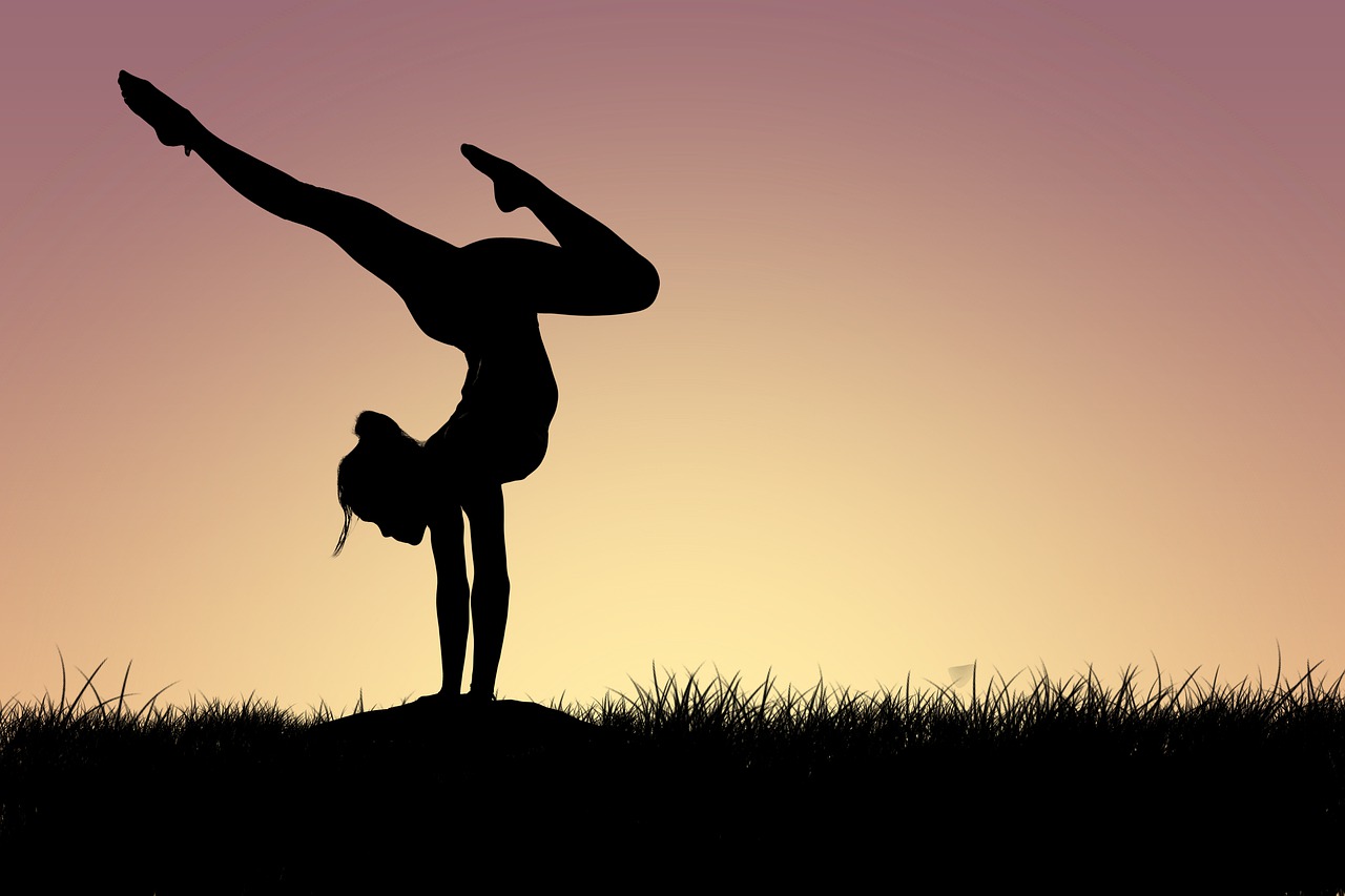 Woman Yoga Silhouette Pose  - geralt / Pixabay